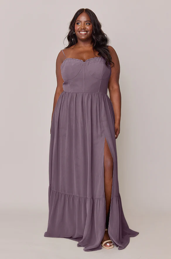 Valentina Chiffon Dress | Made To Order - Image 156