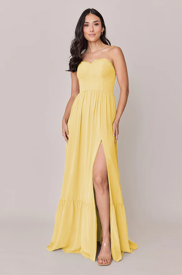 Valentina Chiffon Dress | Made To Order - Image 158