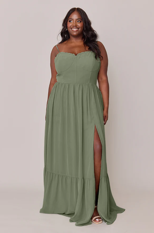 Valentina Chiffon Dress | Made To Order - Image 164
