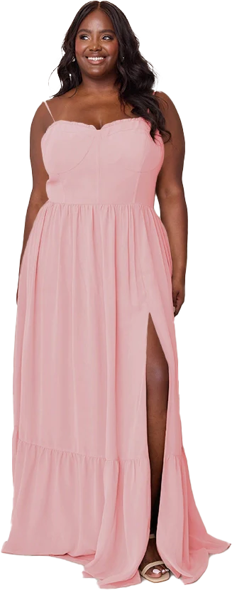 Valentina Chiffon Dress | Made To Order - Image 181