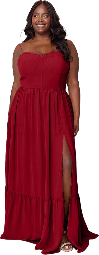 Valentina Chiffon Dress | Made To Order - Image 206