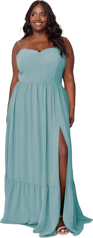 Valentina Chiffon Dress | Made To Order - Image 207
