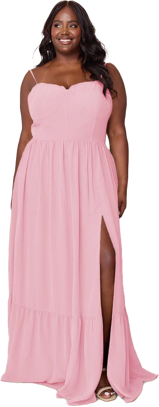 Valentina Chiffon Dress | Made To Order - Image 211