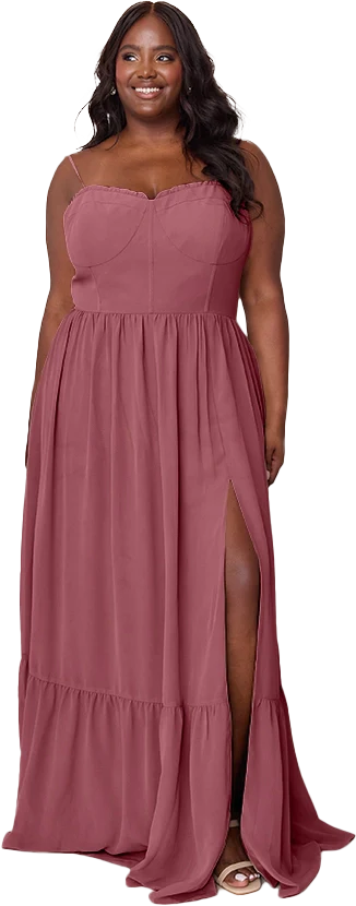 Valentina Chiffon Dress | Made To Order - Image 212