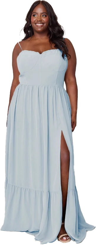 Valentina Chiffon Dress | Made To Order - Image 217