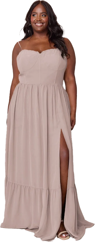 Valentina Chiffon Dress | Made To Order - Image 218