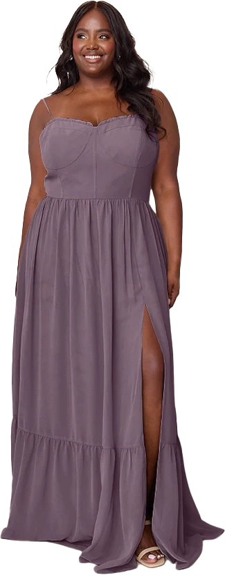 Valentina Chiffon Dress | Made To Order - Image 220