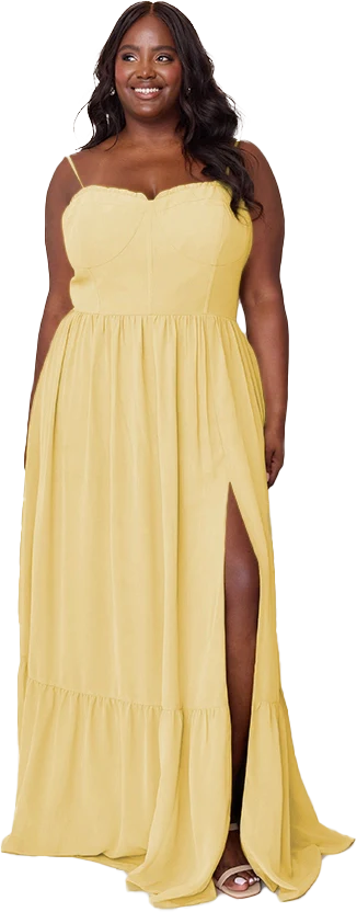 Valentina Chiffon Dress | Made To Order - Image 221