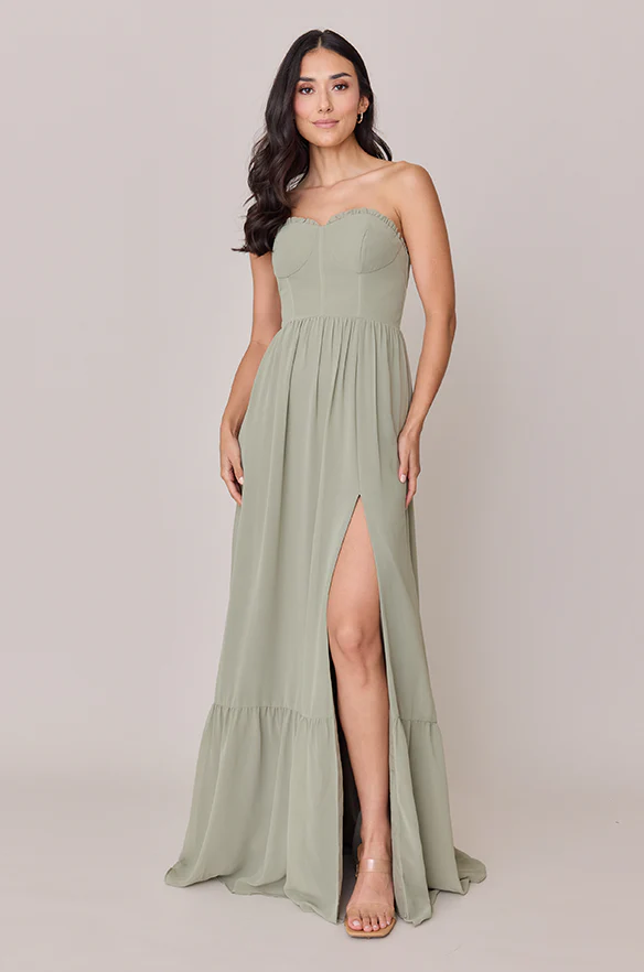 Valentina Chiffon Dress | Made To Order - Image 227