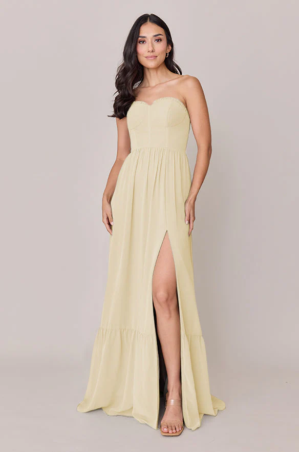 Valentina Chiffon Dress | Made To Order - Image 237