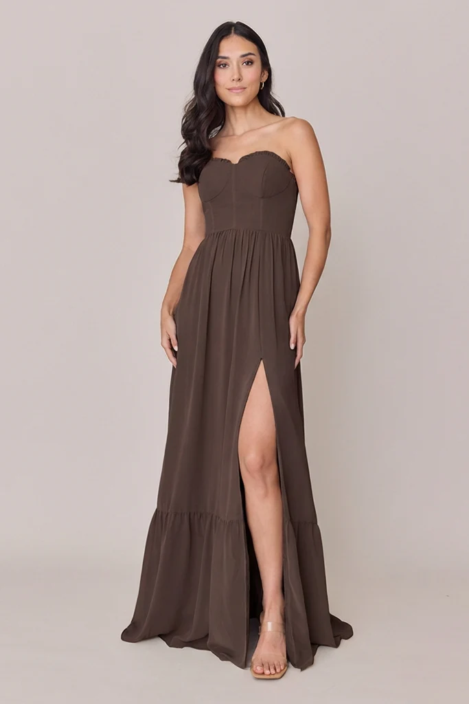 Valentina Chiffon Dress | Made To Order - Image 240