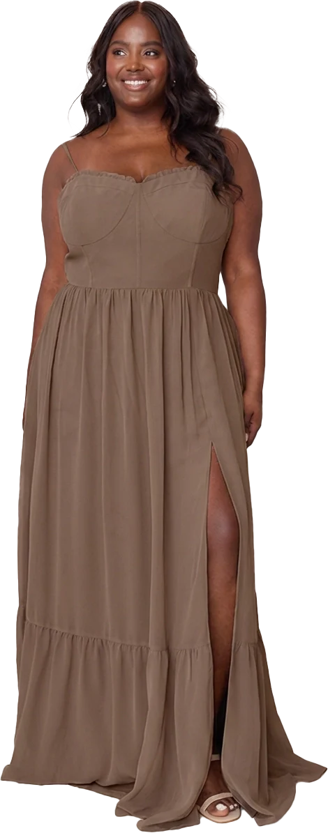 Valentina Chiffon Dress | Made To Order - Image 245