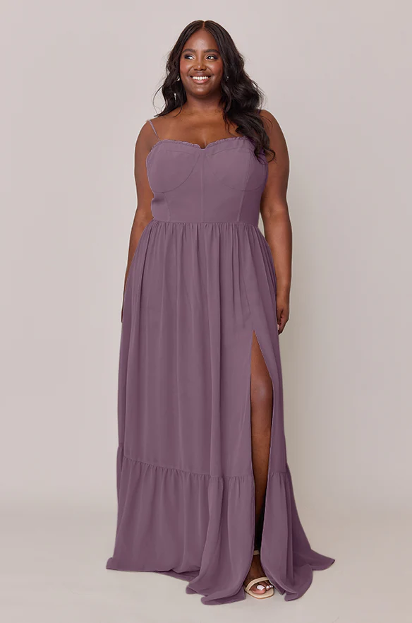 Valentina Chiffon Dress | Made To Order - Image 54