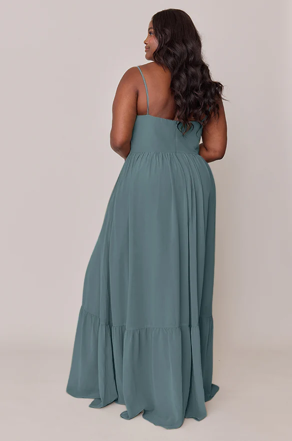 Valentina Chiffon Dress | Made To Order - Image 57