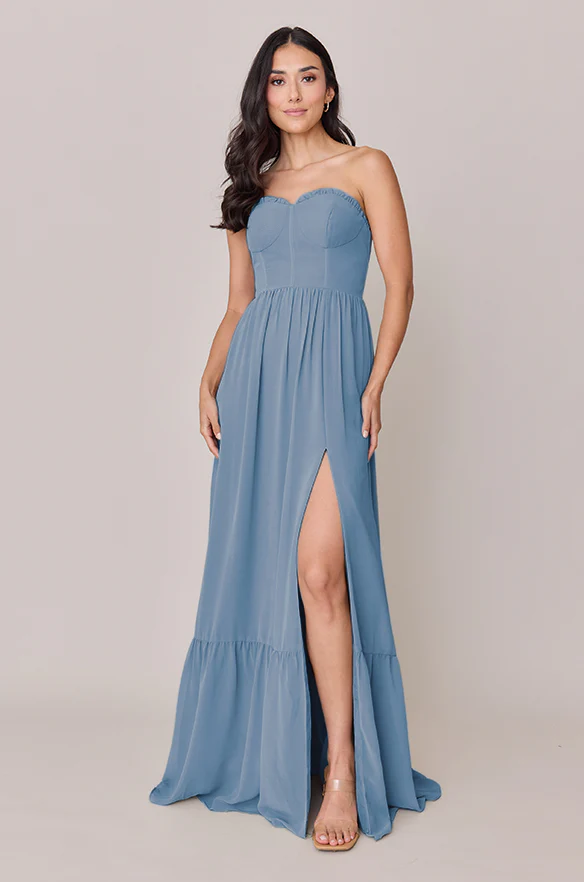 Valentina Chiffon Dress | Made To Order - Image 62