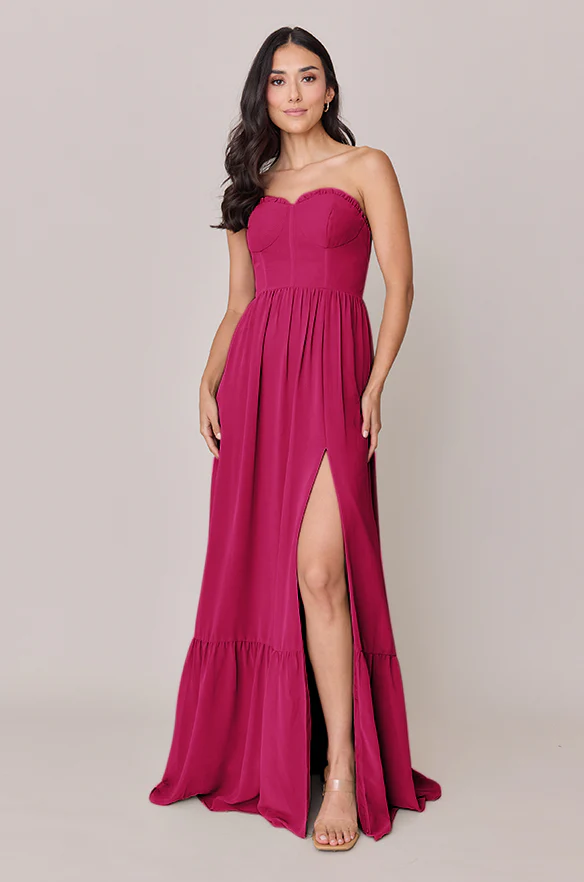 Valentina Chiffon Dress | Made To Order - Image 66