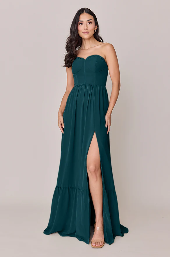 Valentina Chiffon Dress | Made To Order - Image 69