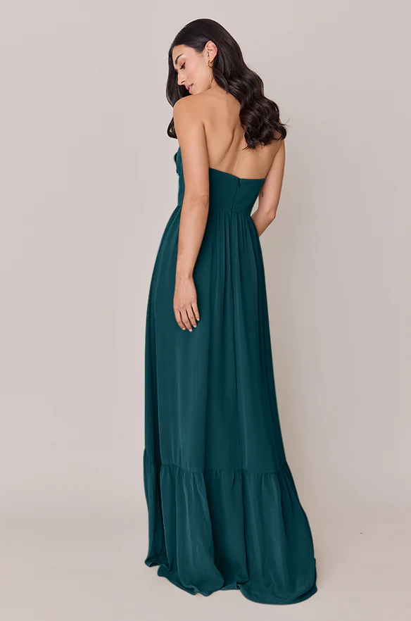 Valentina Chiffon Dress | Made To Order - Image 70