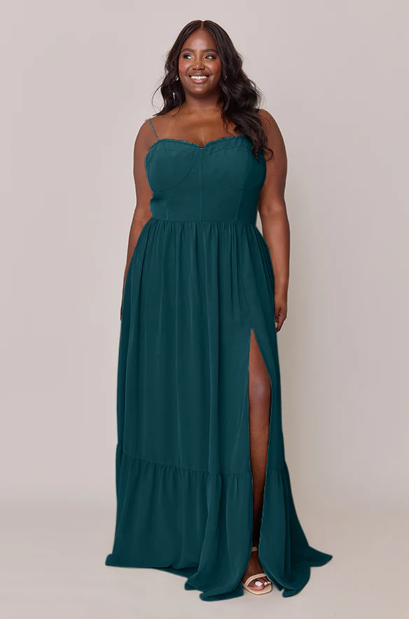 Valentina Chiffon Dress | Made To Order - Image 71