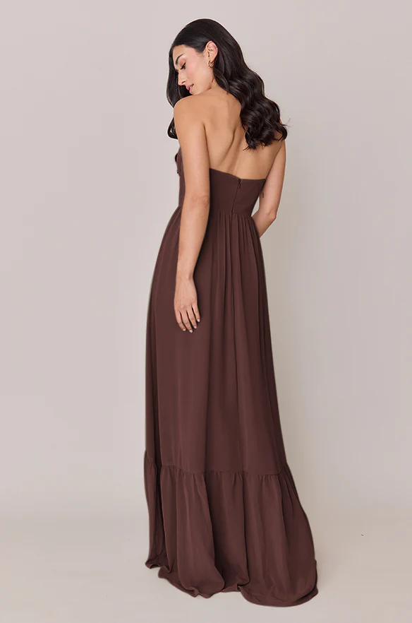 Valentina Chiffon Dress | Made To Order - Image 82