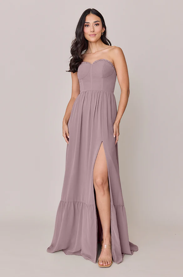 Valentina Chiffon Dress | Made To Order - Image 88