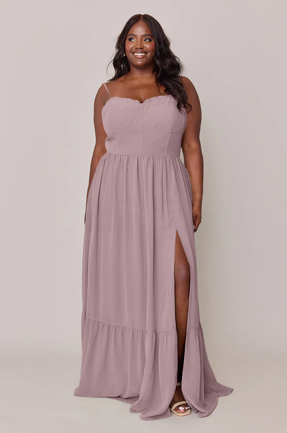 Valentina Chiffon Dress | Made To Order - Image 90