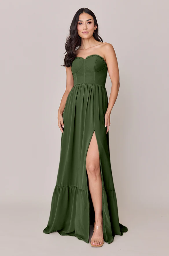 Valentina Chiffon Dress | Made To Order - Image 96
