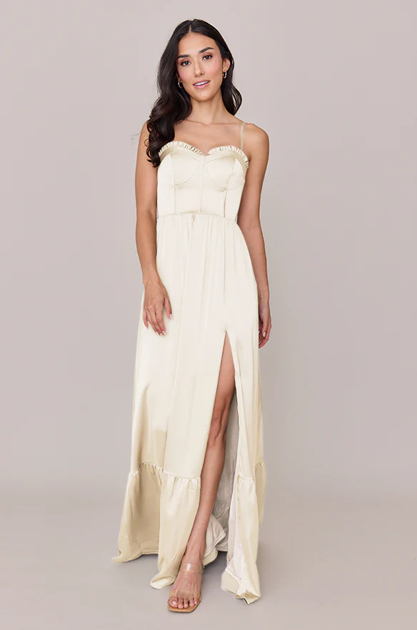 Valentina Satin Dress | Made To Order - Image 106