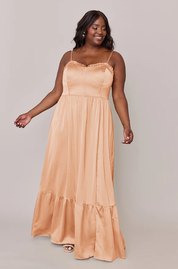 Valentina Satin Dress | Made To Order - Image 112