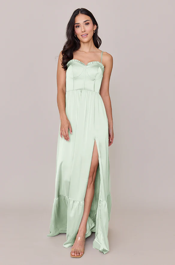 Valentina Satin Dress | Made To Order - Image 118