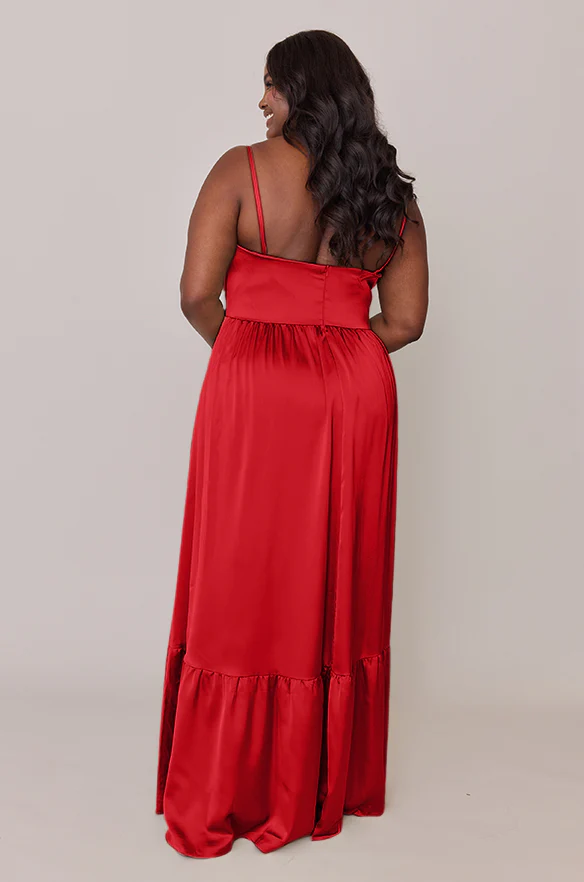 Valentina Satin Dress | Made To Order - Image 125