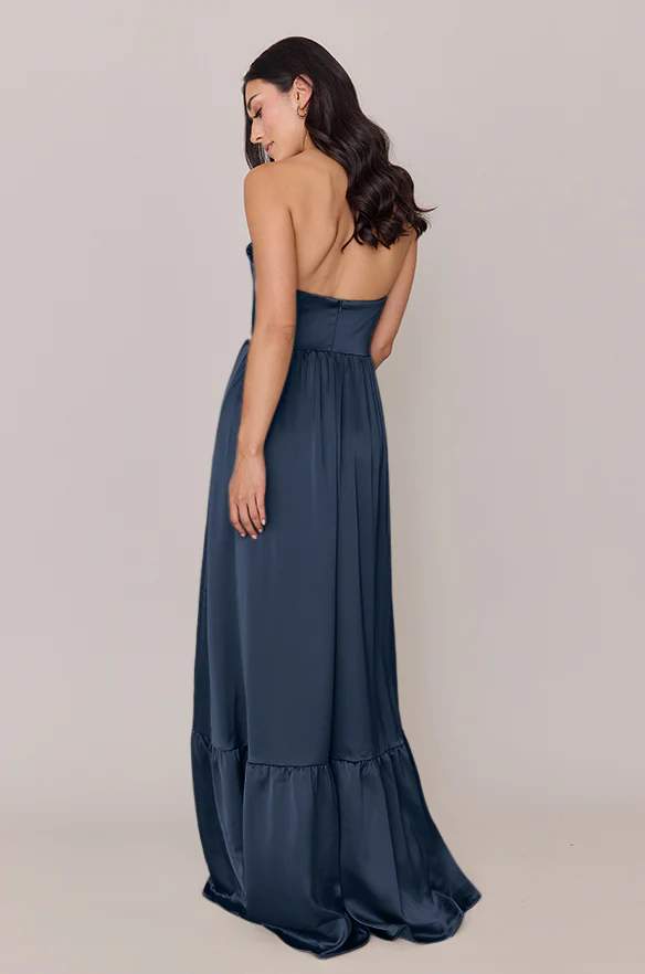Valentina Satin Dress | Made To Order - Image 126