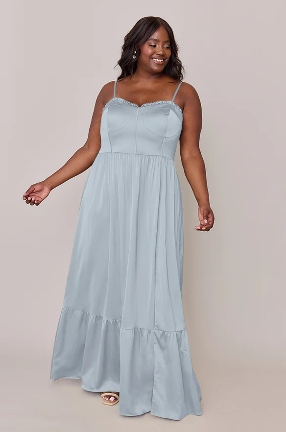 Valentina Satin Dress | Made To Order - Image 154