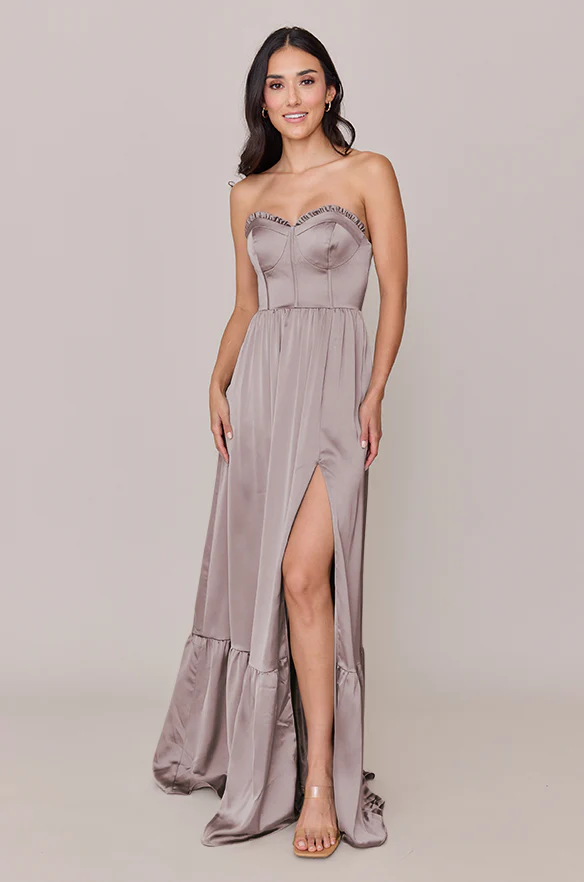 Valentina Satin Dress | Made To Order - Image 162
