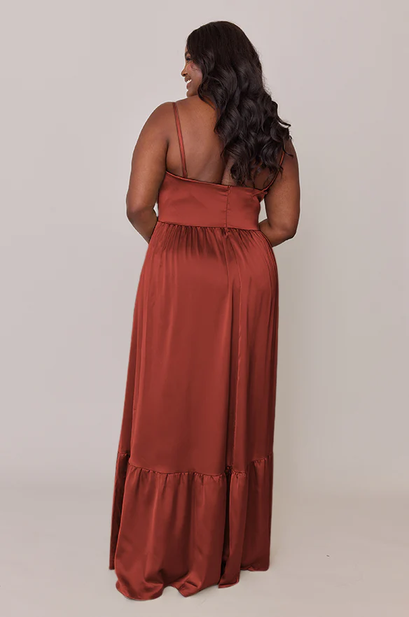 Valentina Satin Dress | Made To Order - Image 169