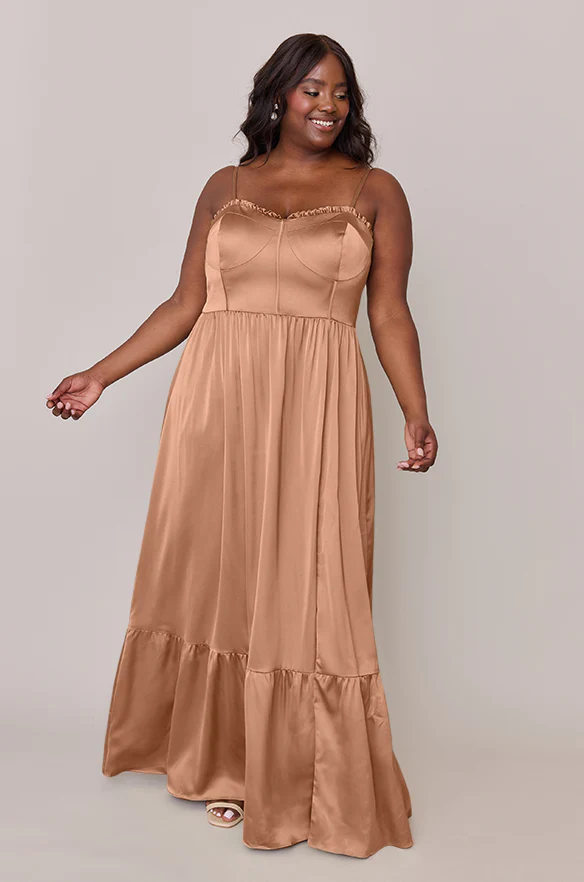 Valentina Satin Dress | Made To Order - Image 172
