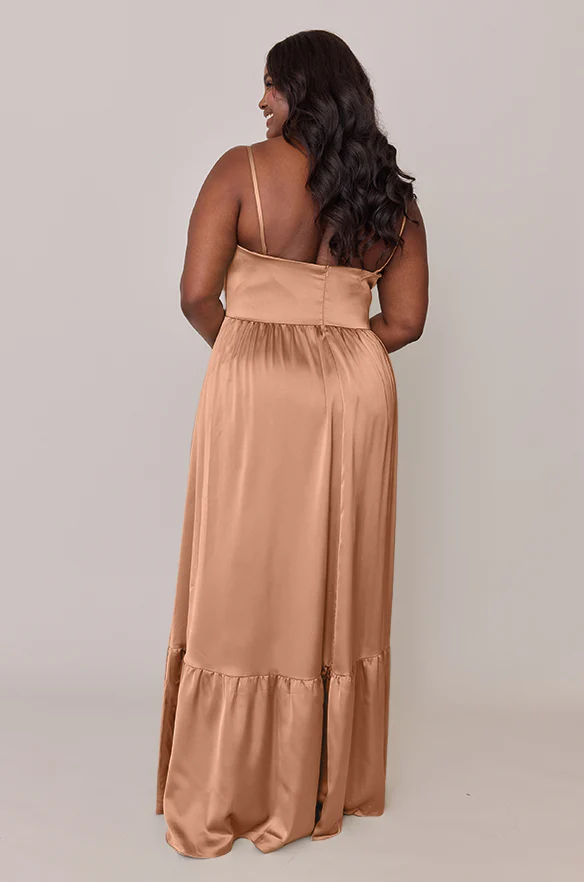 Valentina Satin Dress | Made To Order - Image 173