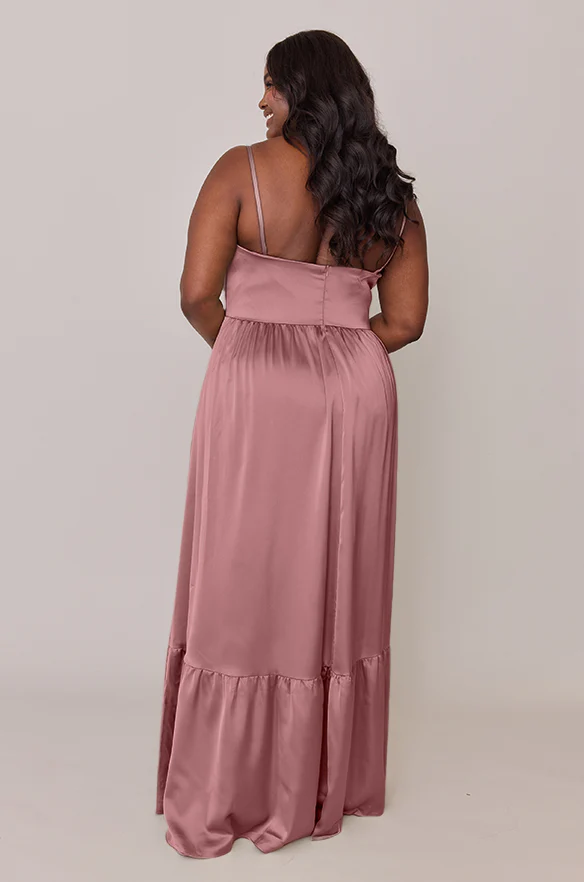 Valentina Satin Dress | Made To Order - Image 175