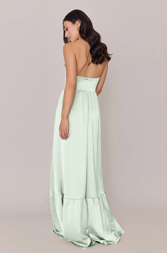 Valentina Satin Dress | Made To Order - Image 179