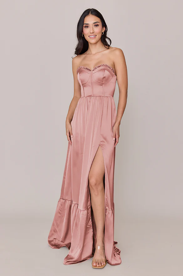Valentina Satin Dress | Made To Order - Image 20