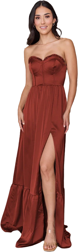 Valentina Satin Dress | Made To Order - Image 232
