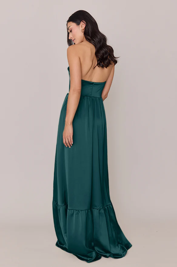 Valentina Satin Dress | Made To Order - Image 27
