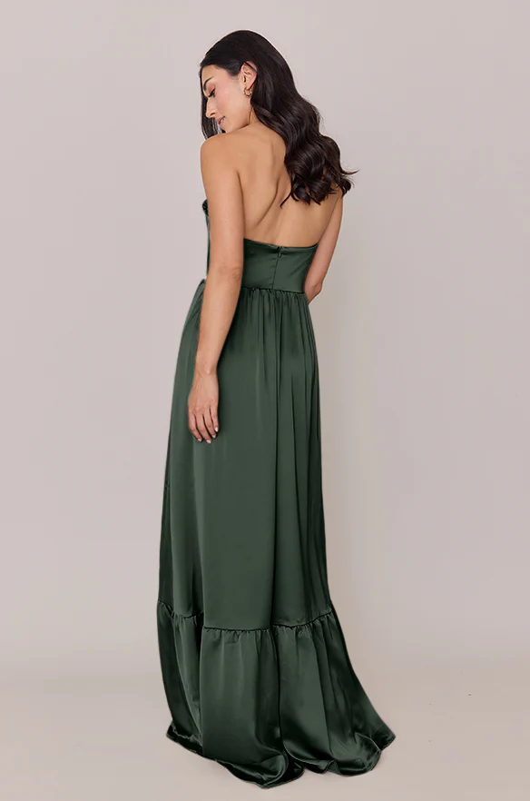 Valentina Satin Dress | Made To Order - Image 32