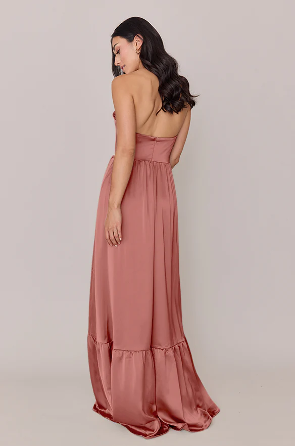 Valentina Satin Dress | Made To Order - Image 35