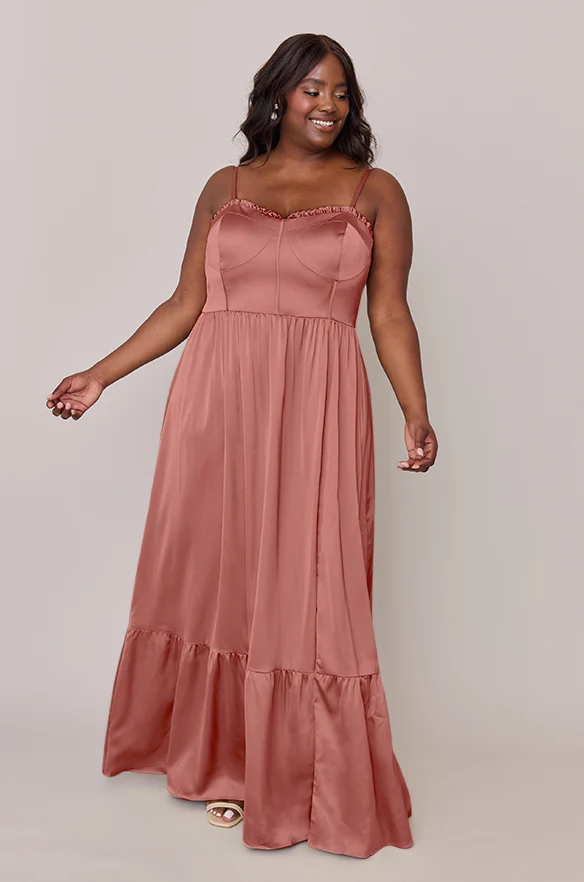 Valentina Satin Dress | Made To Order - Image 36