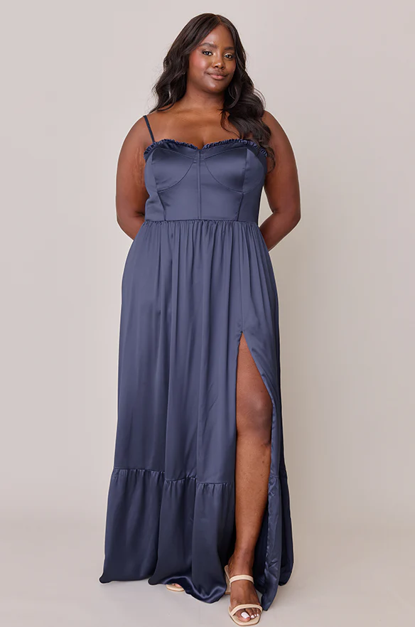 Valentina Satin Dress | Made To Order - Image 4