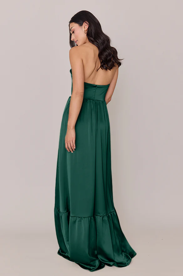 Valentina Satin Dress | Made To Order - Image 44