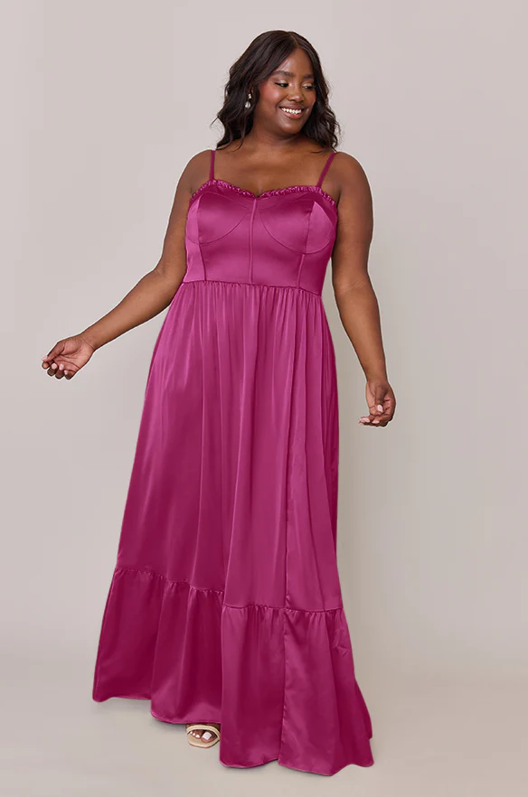 Valentina Satin Dress | Made To Order - Image 53