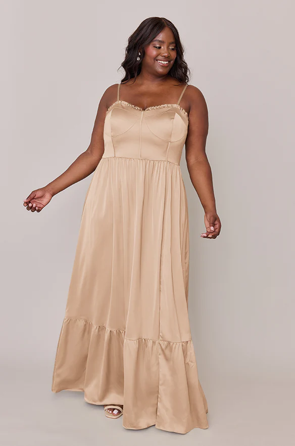 Valentina Satin Dress | Made To Order - Image 64