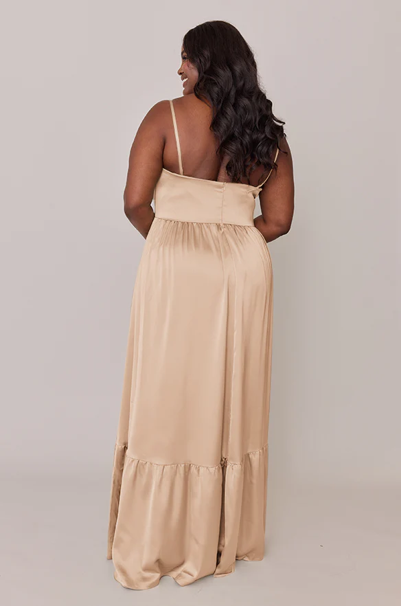 Valentina Satin Dress | Made To Order - Image 65